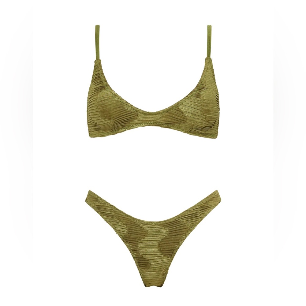 MAIA- MOSS TRIANGL BIKINI